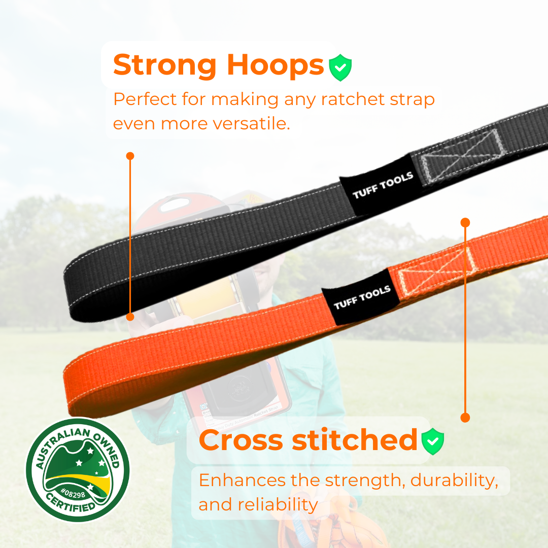 Ratchet Strap 75cm extension - Black
