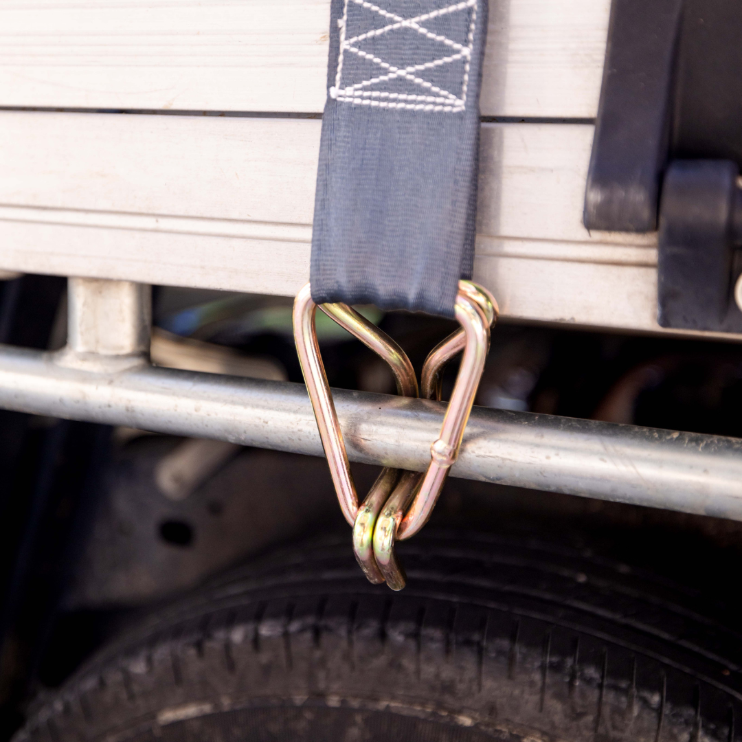 Retractable Ratchet Strap - 4.5m x 50mm (Black)