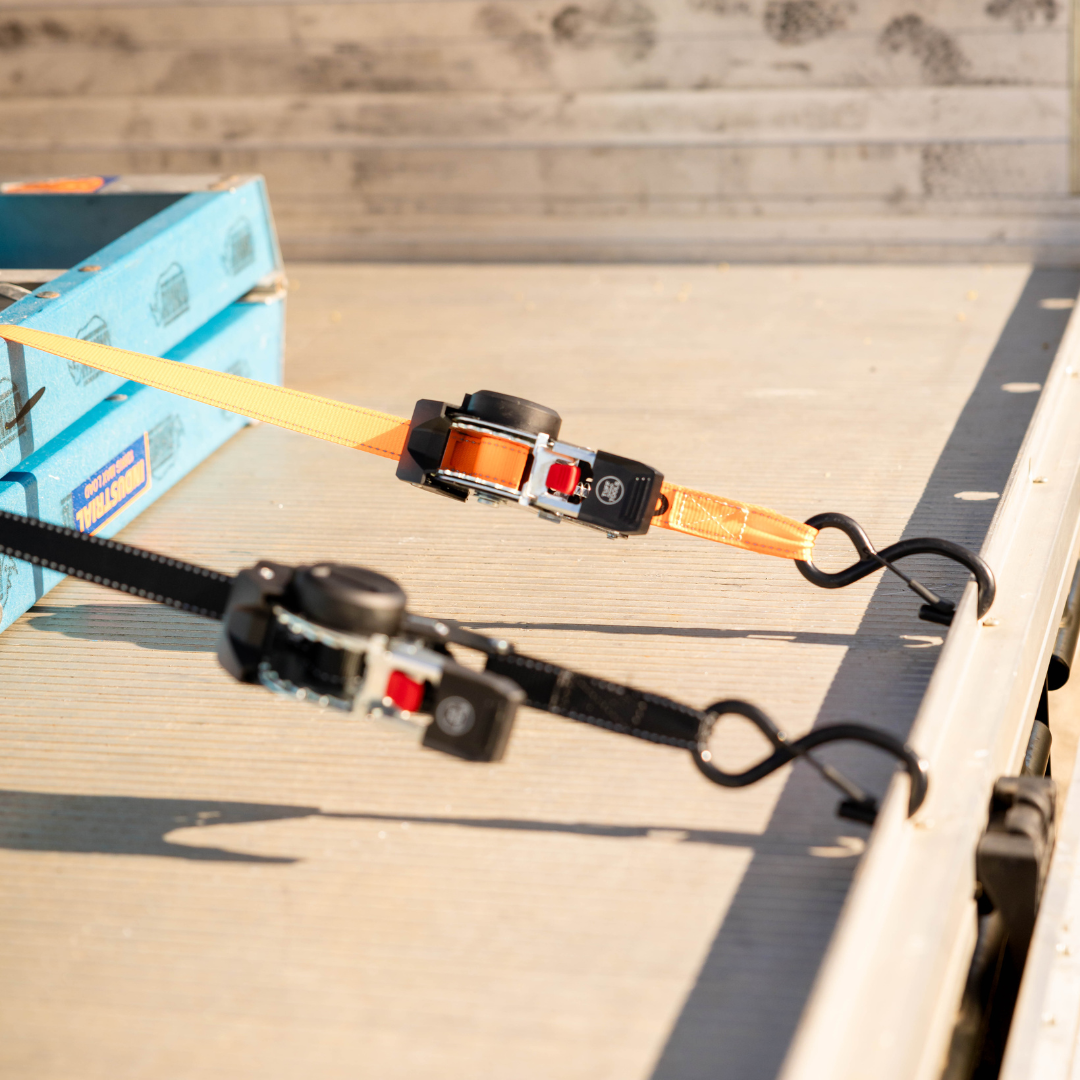 Retractable Ratchet Strap - 3.5m 4X Strap Value Set (Mix)