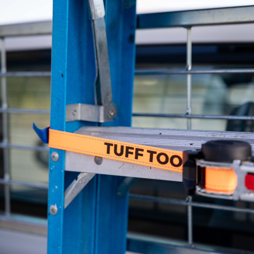 Retractable Ratchet Strap - 3.5m x 25mm (Orange)