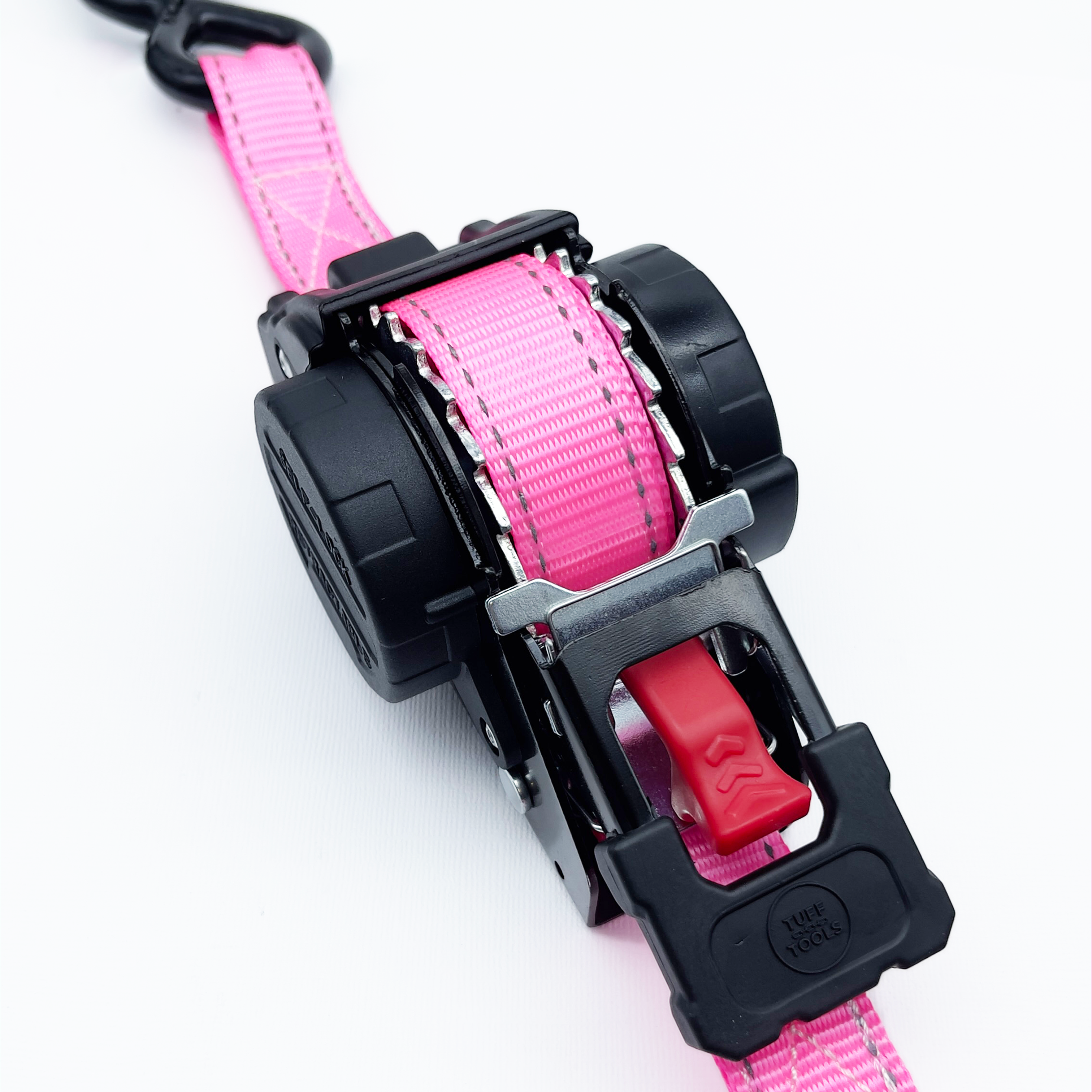 Retractable Ratchet Strap - 3.5m x 25mm (Pink)