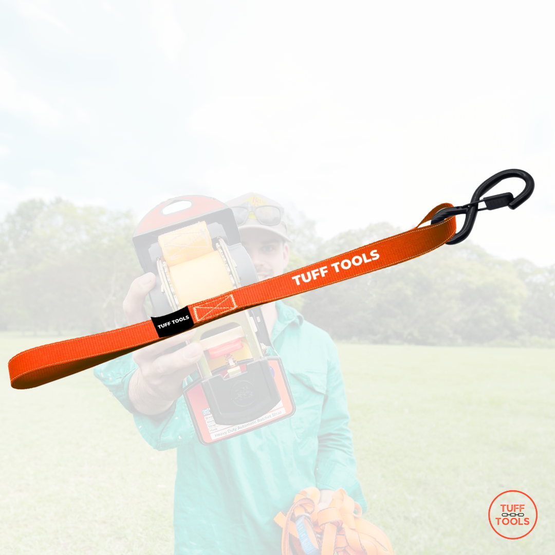 Ratchet Strap 75cm extension - Orange