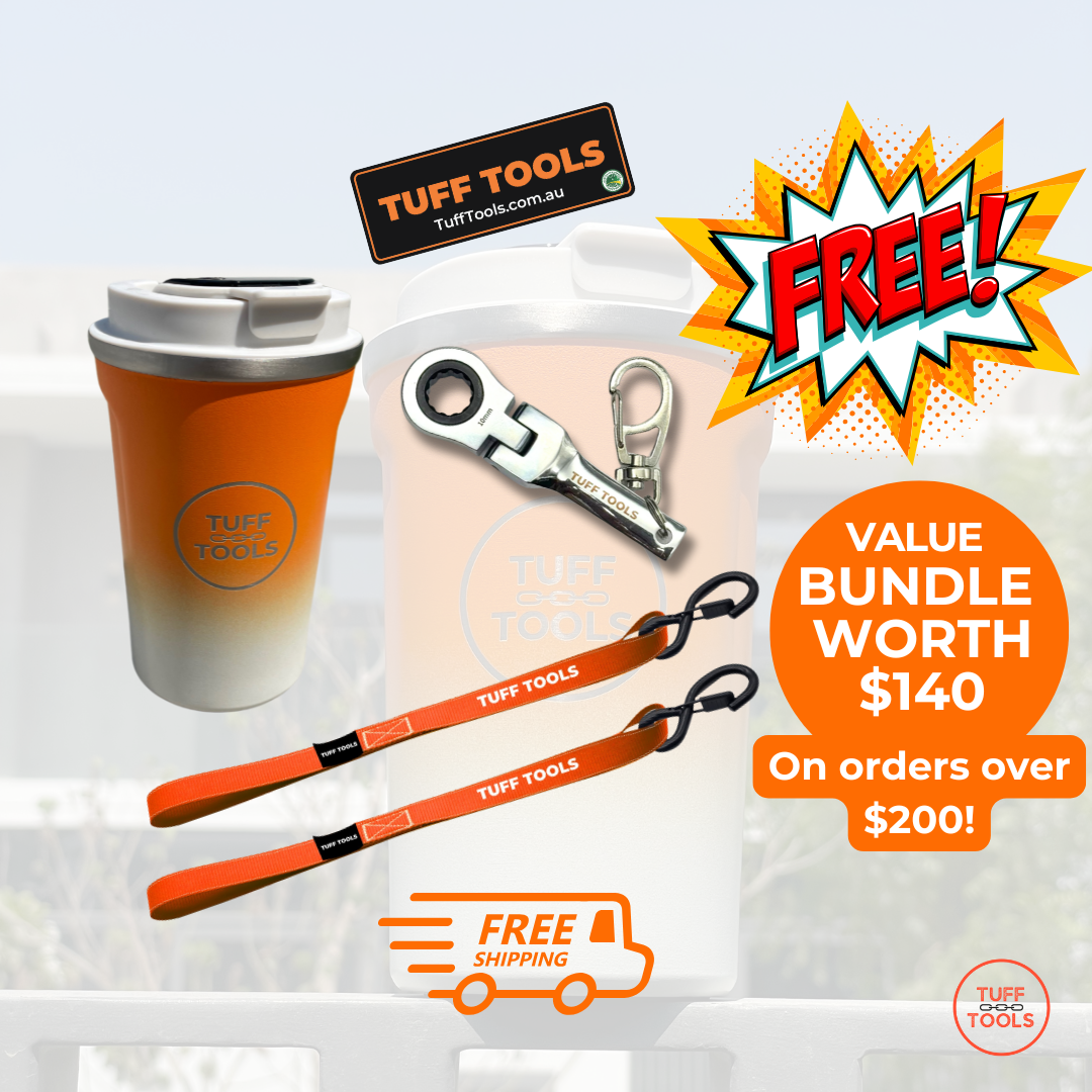 Fuff Tools Logo Products
