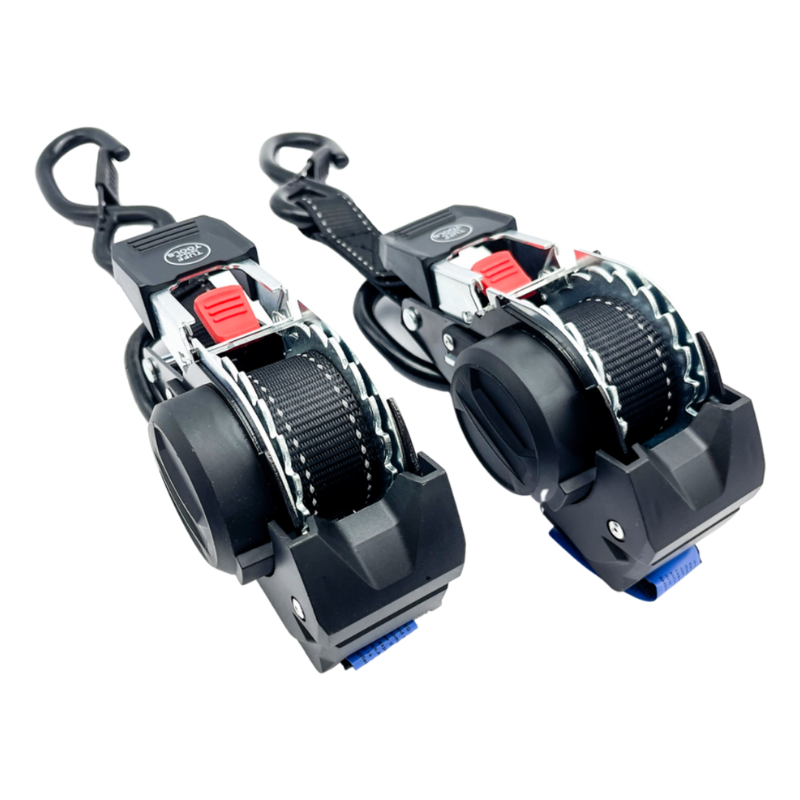 Retractable Ratchet Strap - 3.5m x 25mm (Black)